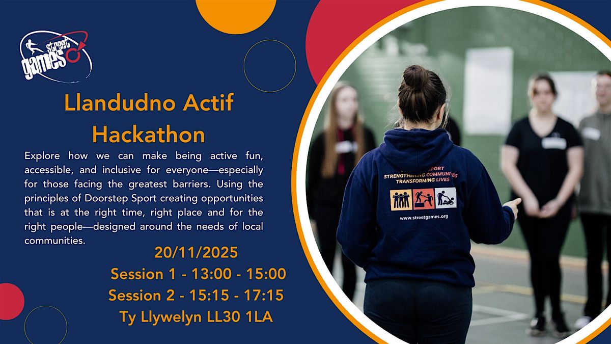 Llandudno Actif Hackathon