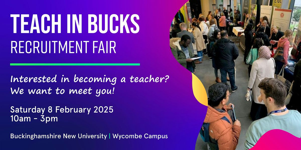 Teach in Bucks Recruitment Fair