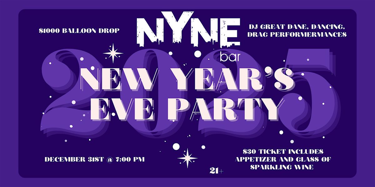 2025 New Year's Eve at nYne Bar & Bistro