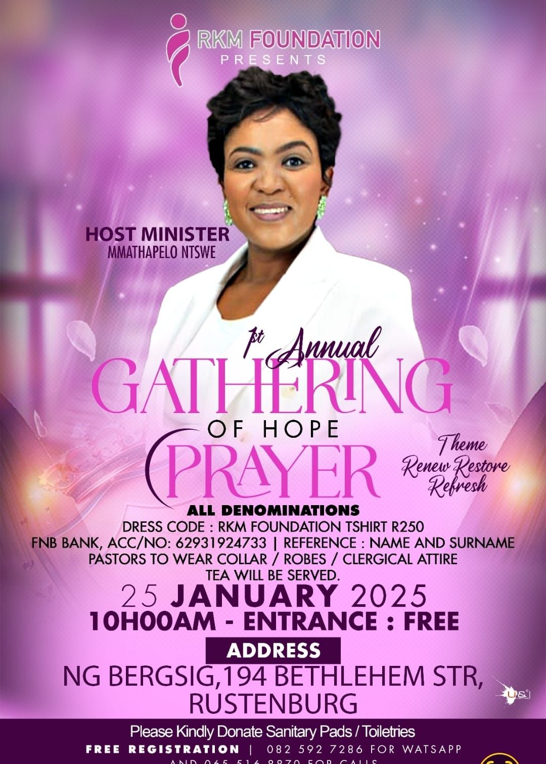 Gathering of Hope Prayer (Women)