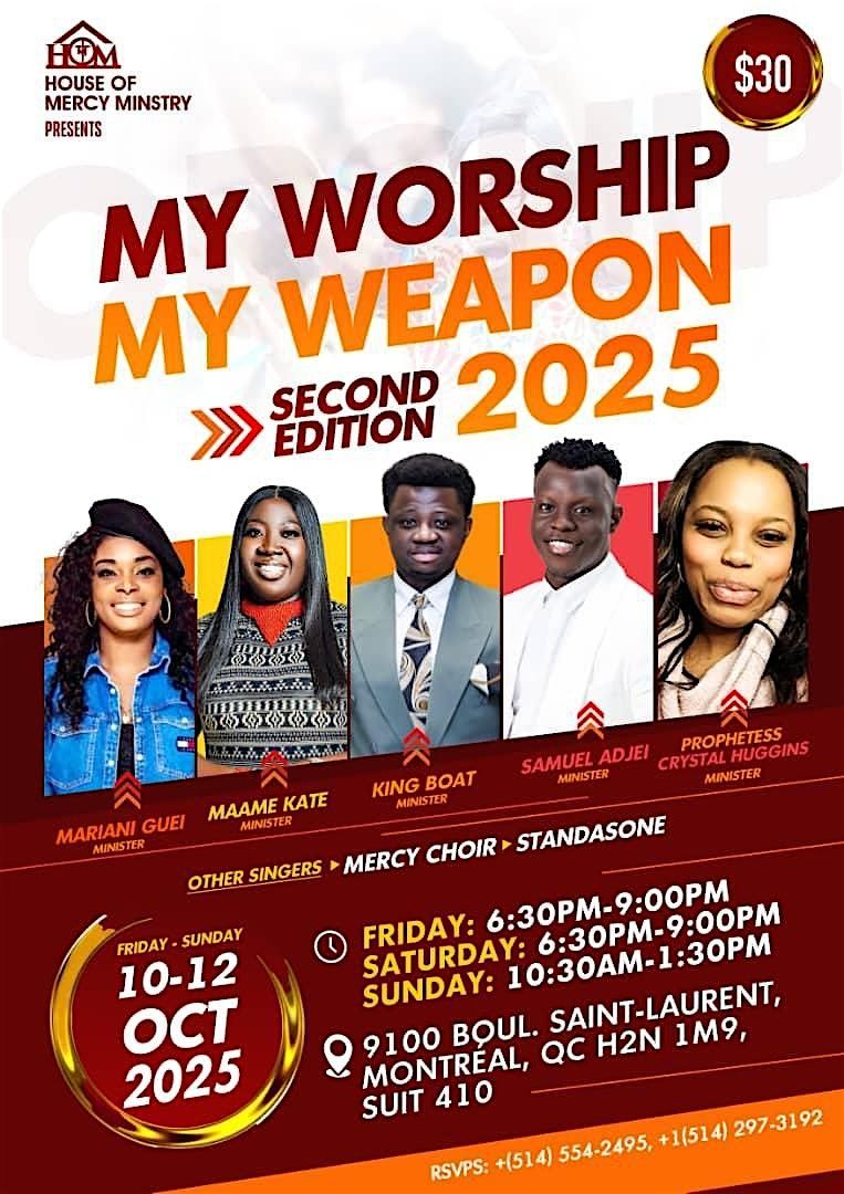 MY WORSHIP, MY WEAPON \u2013 Second Edition 2025