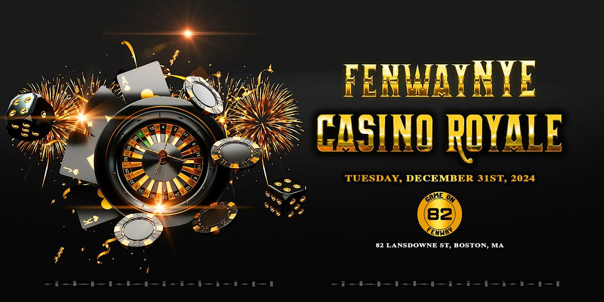 Boston New Year's Eve 2025 @ Game On! - Casino Royale