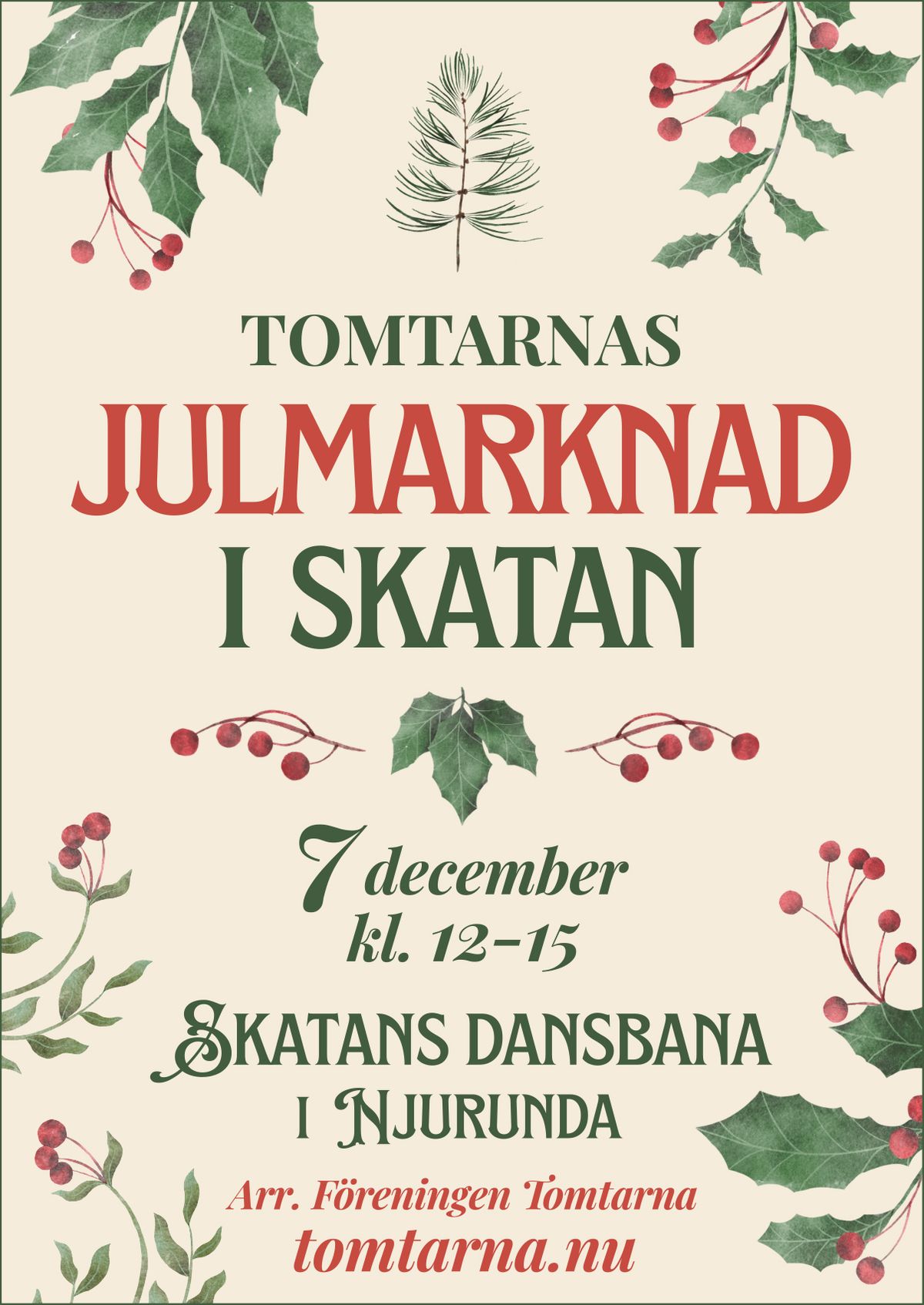 Julmarknad i Skatan