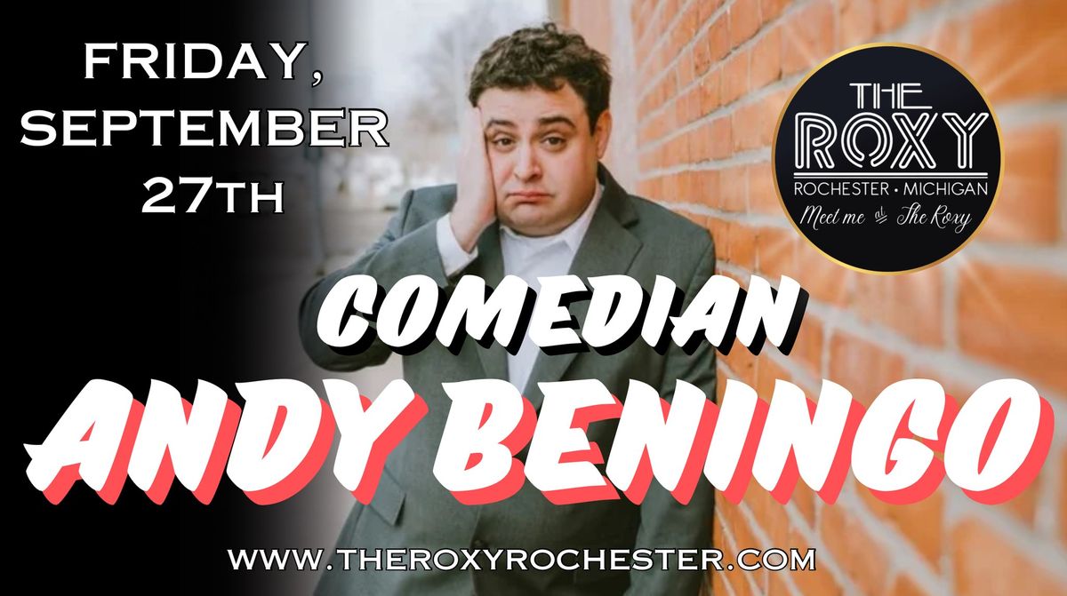 Comedian Andy Beningo