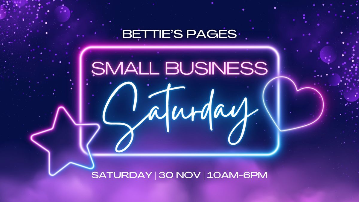 Small Business Saturday 2024