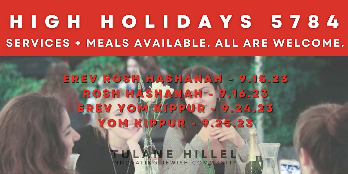 Yom Kippur with Tulane Hillel 2025