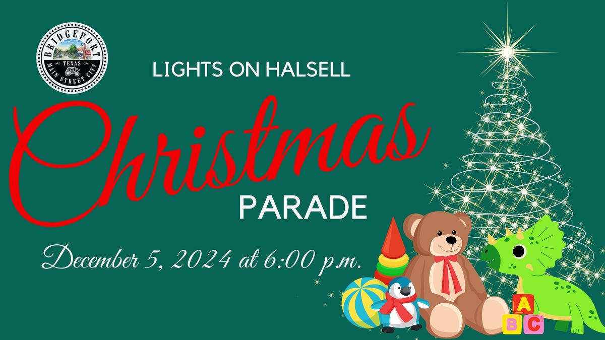 Lights on Halsell Christmas Parade 