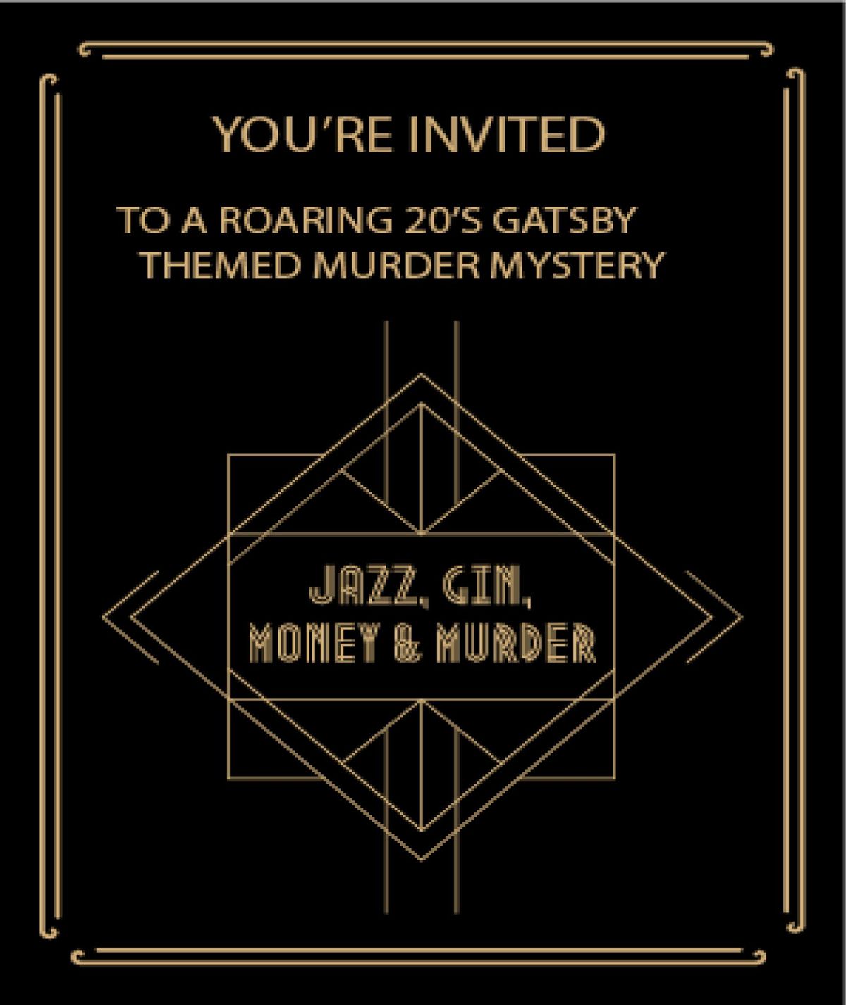 1920's Murder Mystery DIY Workshop