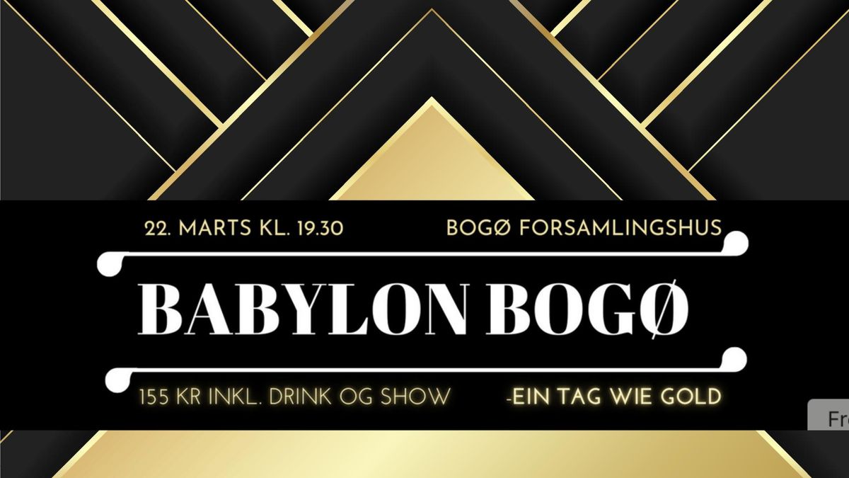 Babylon Bog\u00f8 - en dansefest 