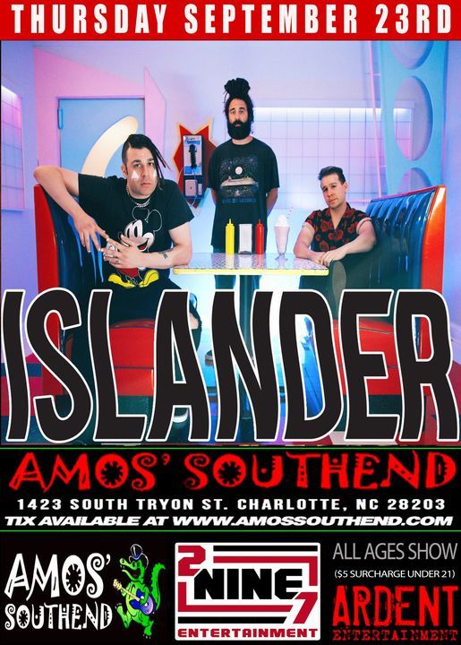ISLANDER at Amos' Southend | Charlotte, NC