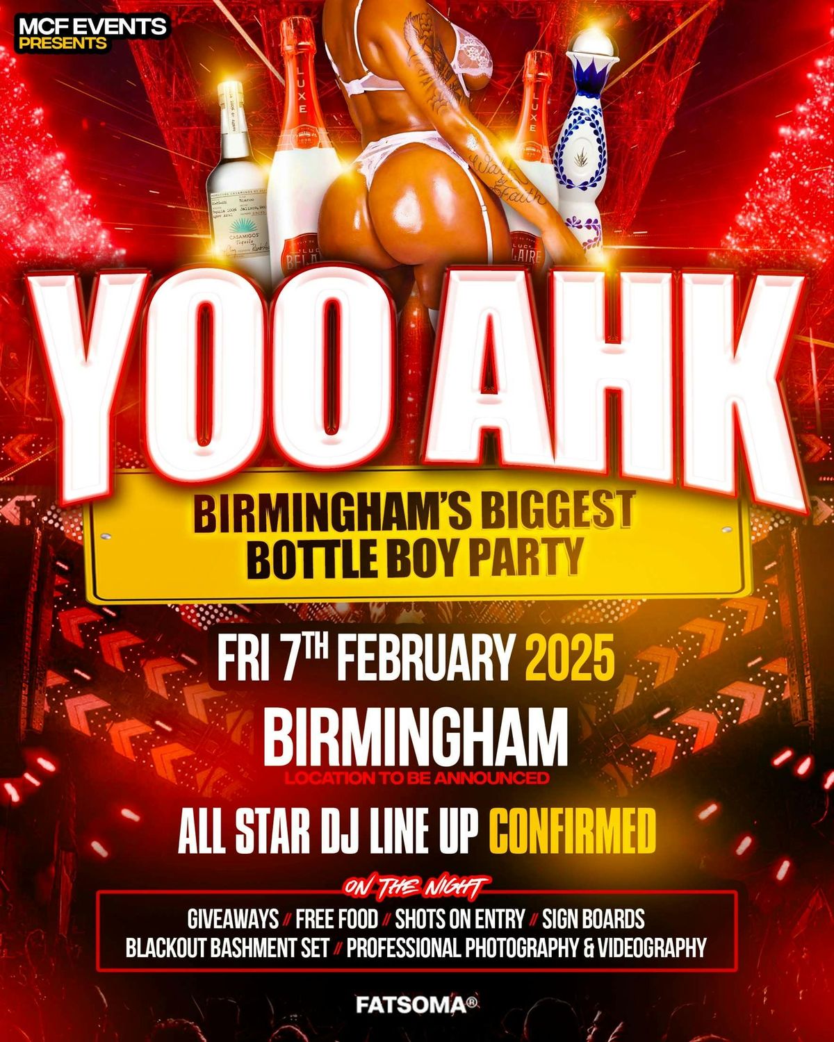 "YOO AHK"-Birmingham BIGGEST Bottle boy party