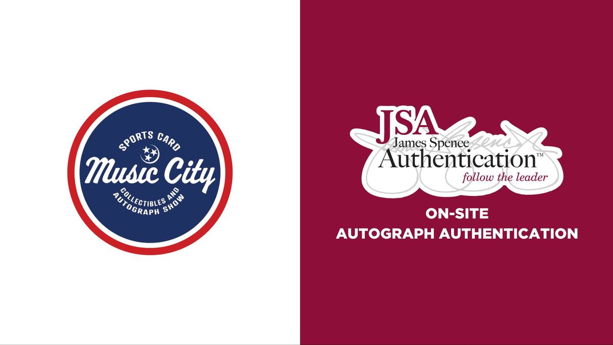 JSA at the Music City Sports Collectibles & Autograph Show