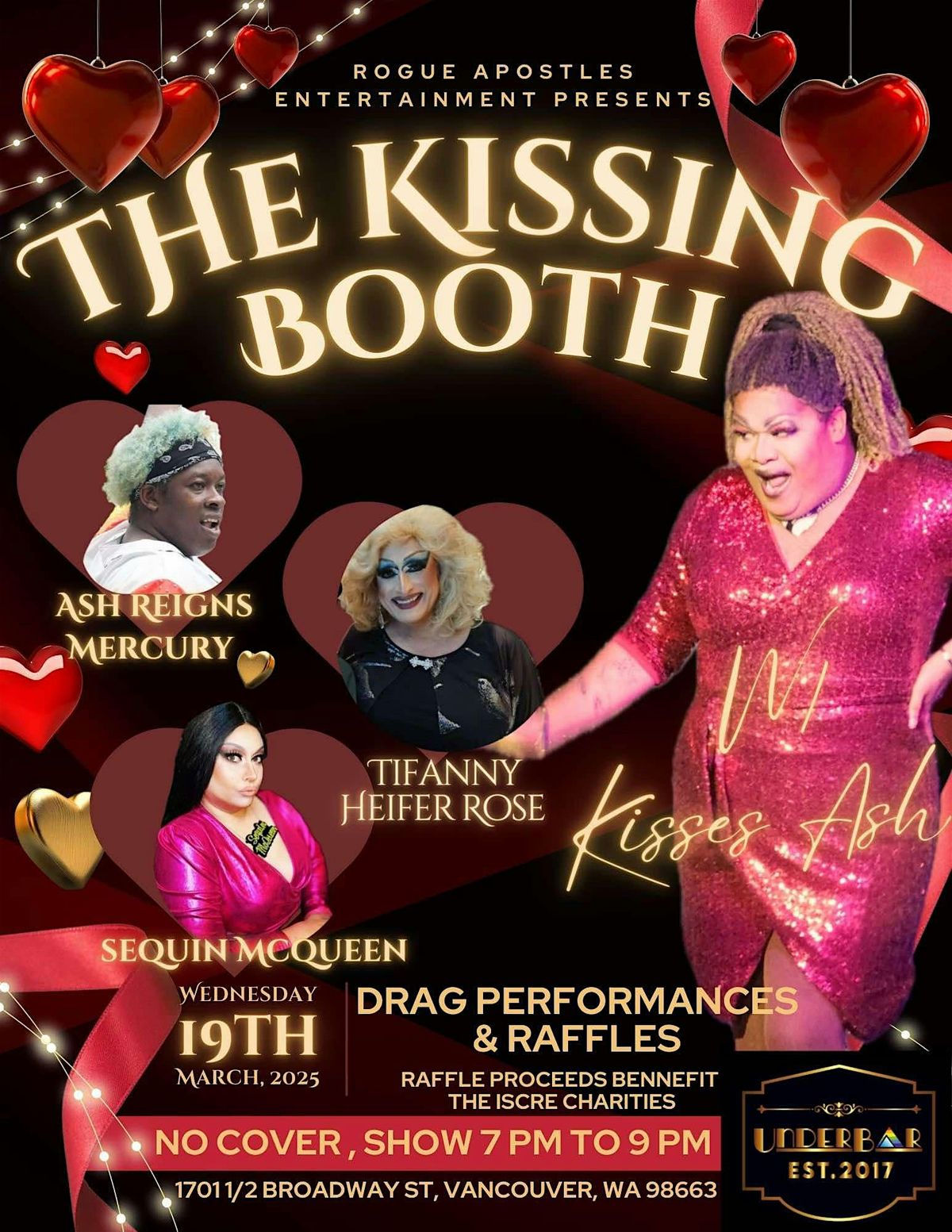 The Kissing Booth Drag Showcase With Kisses Ash