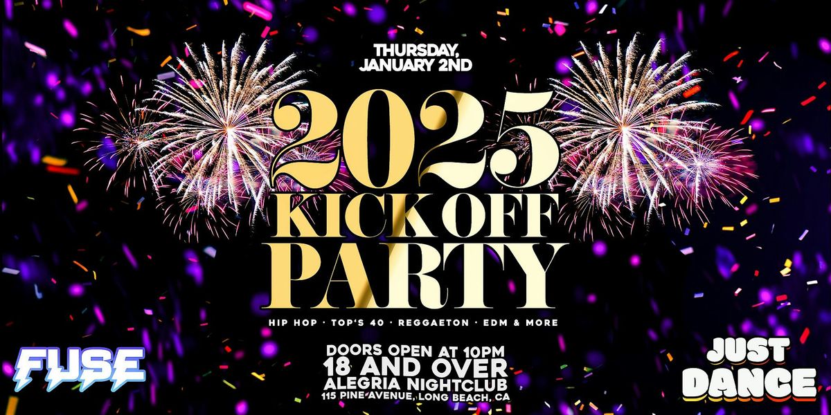 Just Dance: 2025 Kick-Off Party 18+ in downtown Long Beach, CA