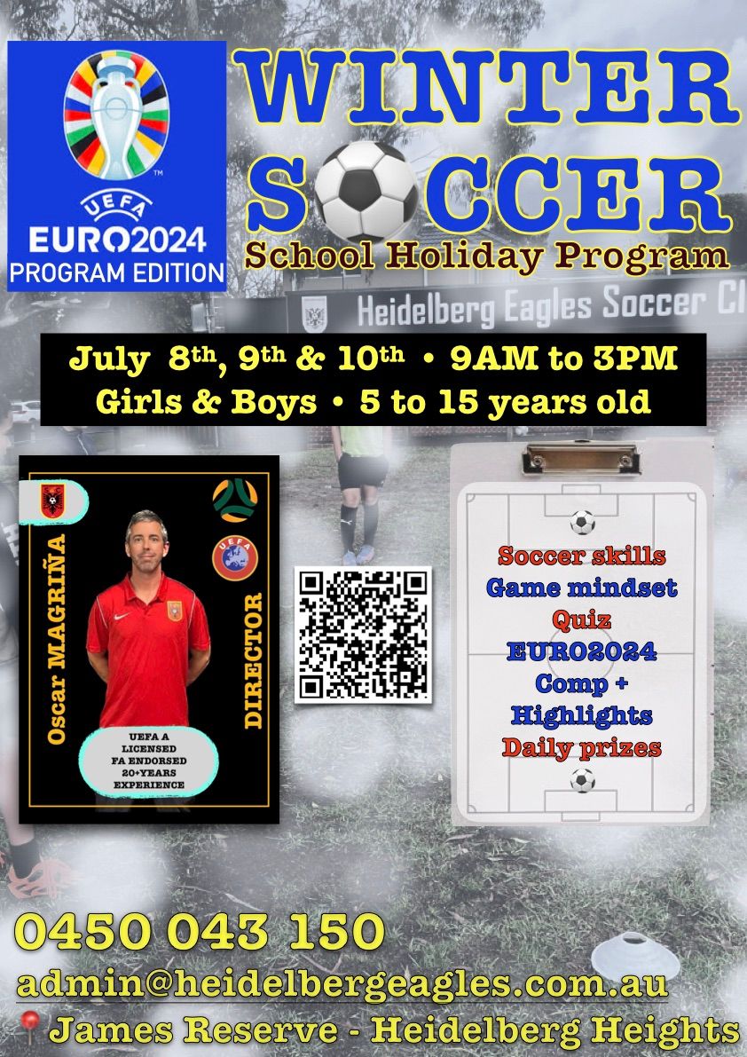 School Holiday Soccer Program - Winter Edition