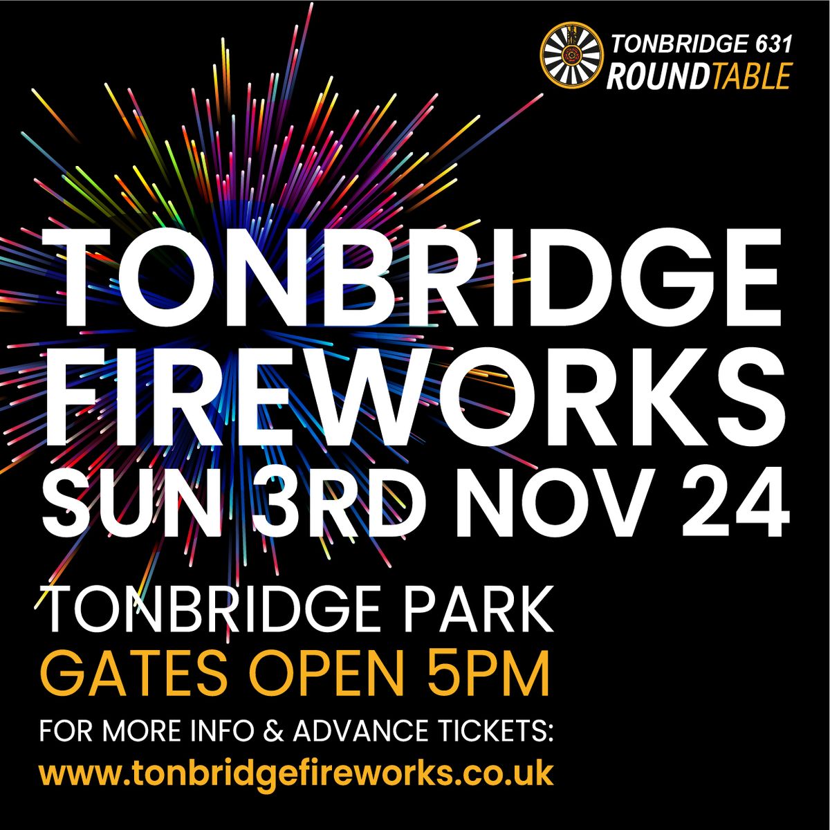 Tonbridge Fireworks 2024