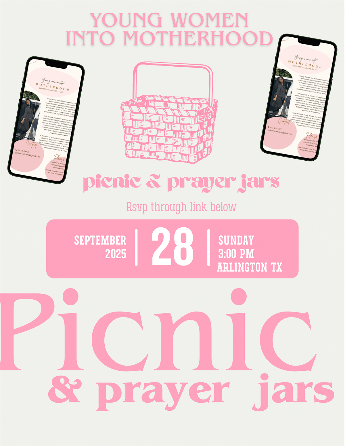 Picnic and prayer jars