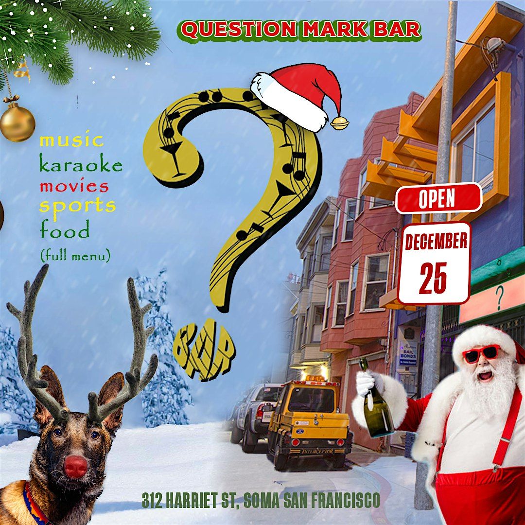 CHRISTMAS PARY AT QUESTION MARK BAR & CASUAL EATERY