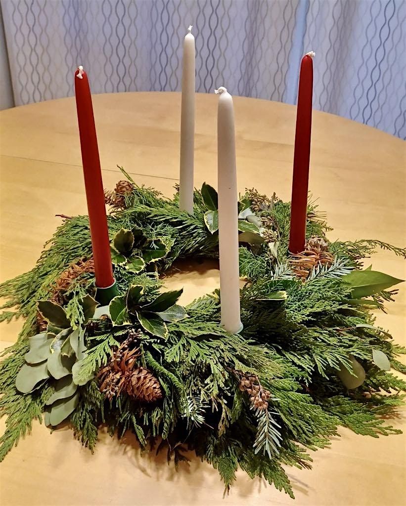 Candle Wreath Centrepiece