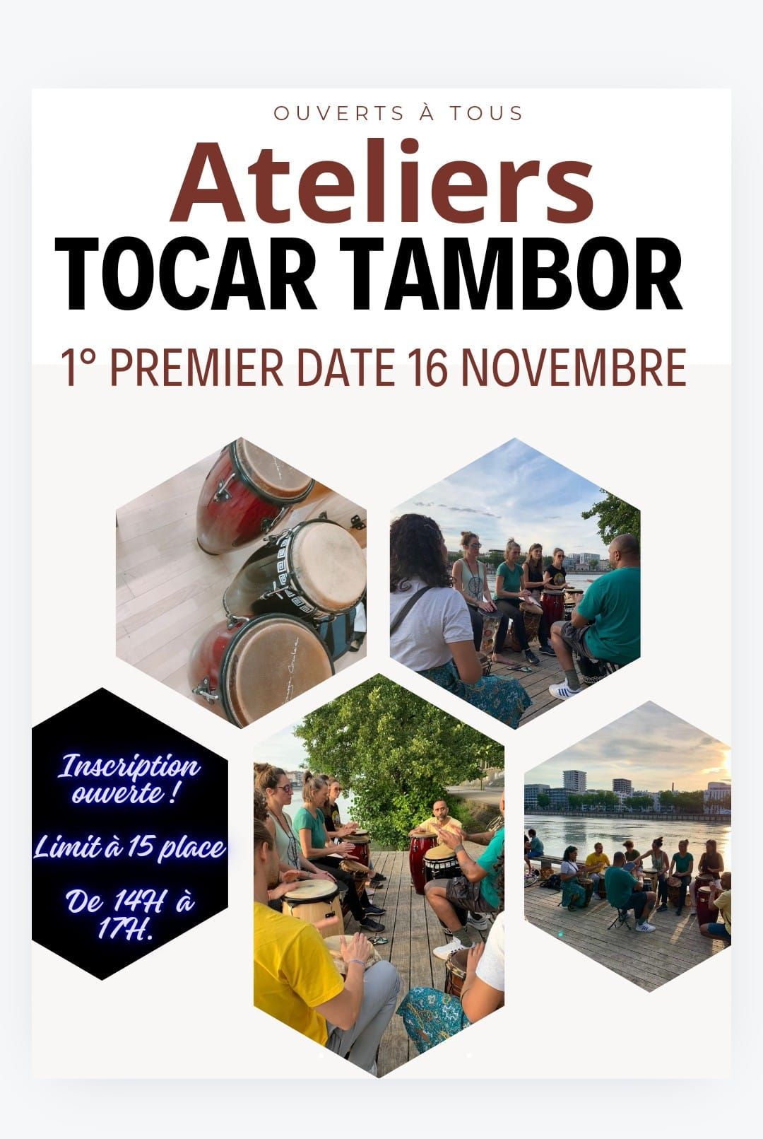 vamos tocar tambores 