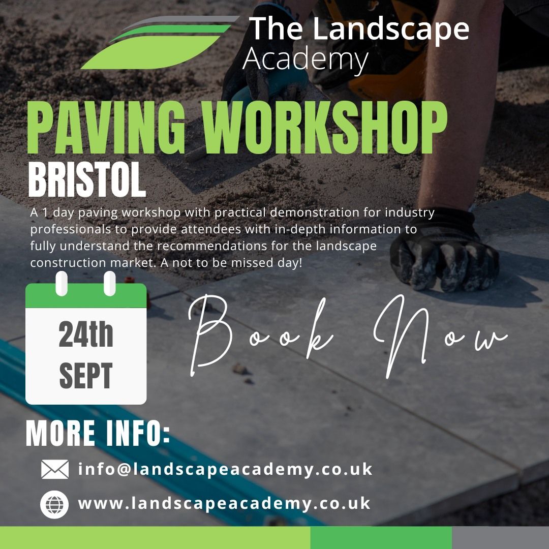 1 Day Paving Workshop for Industry Professionals, BRISTOL