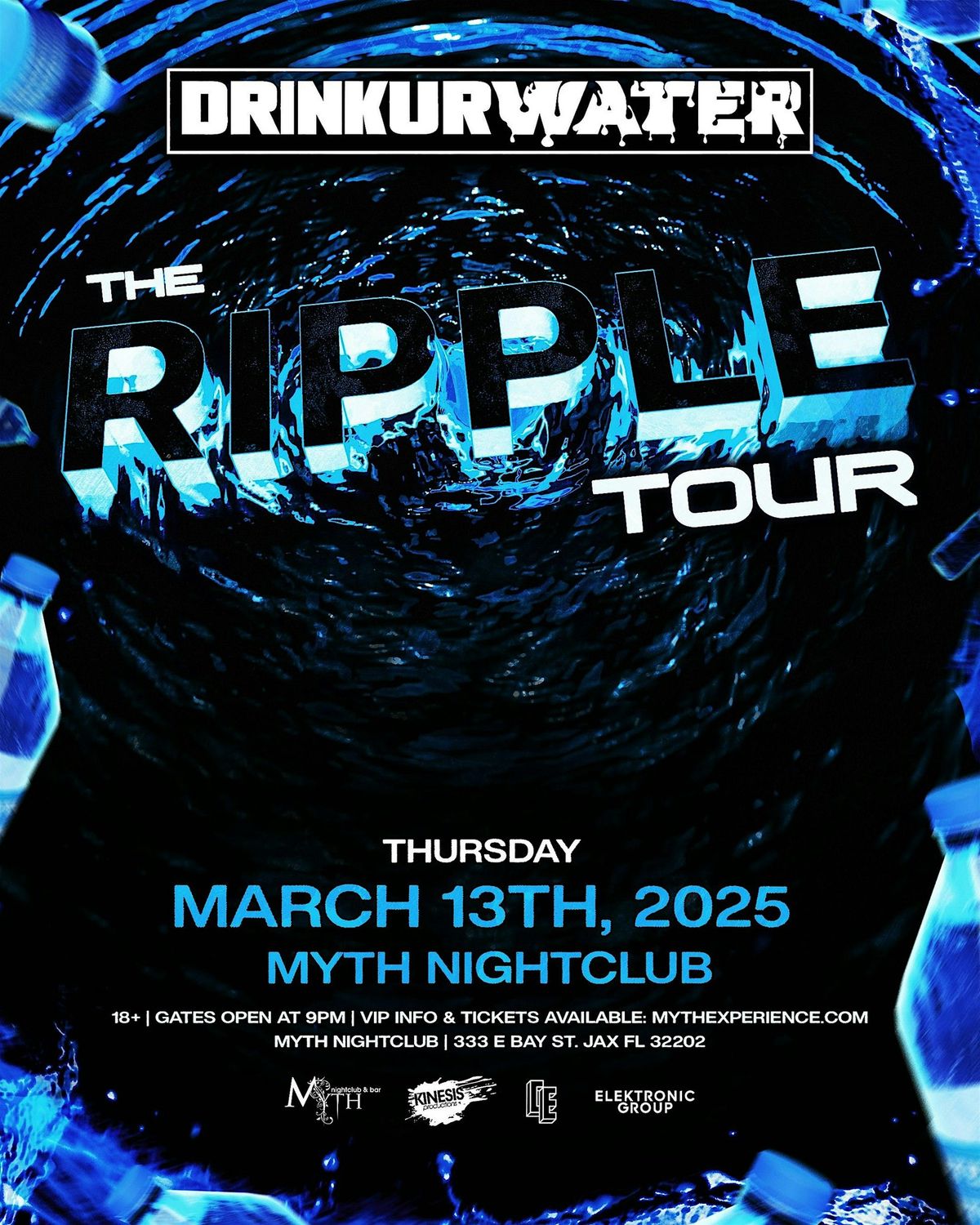 Electronic Thursdays - DRINKURWATER Presents: THE RIPPLE TOUR | 3.13.25