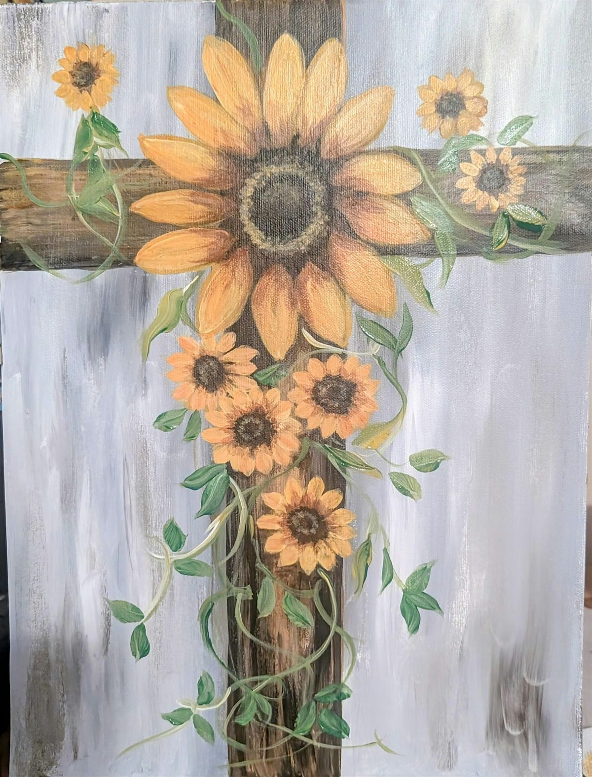 PAINT & SIP -Holy Sunflowers