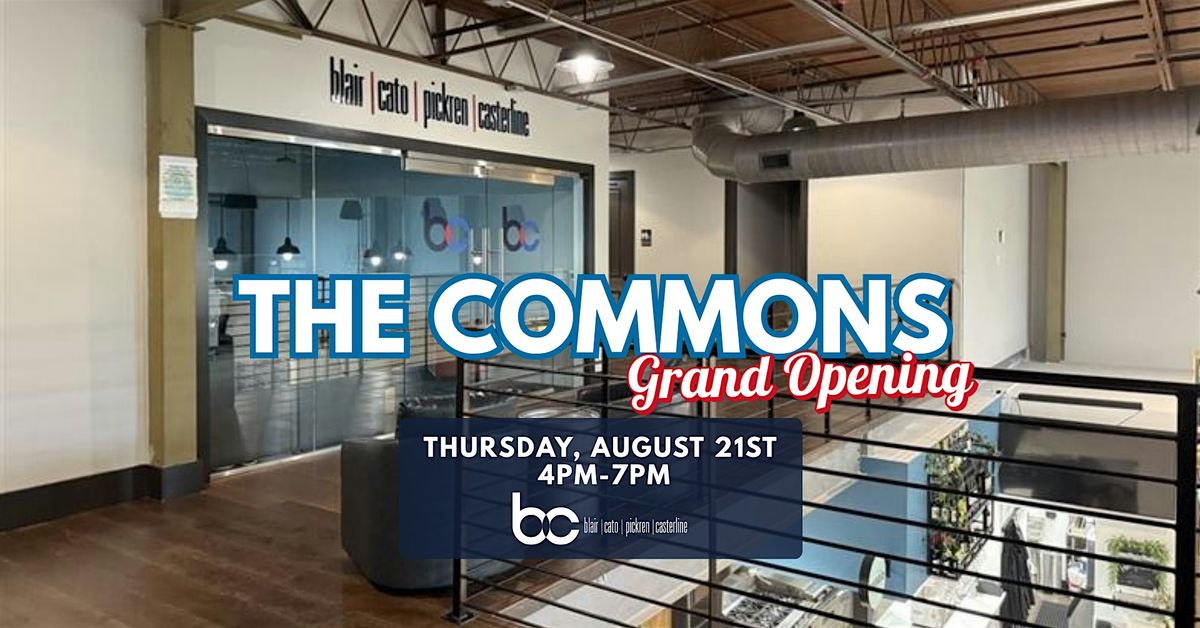 Grand Opening: Blair Cato at The Commons