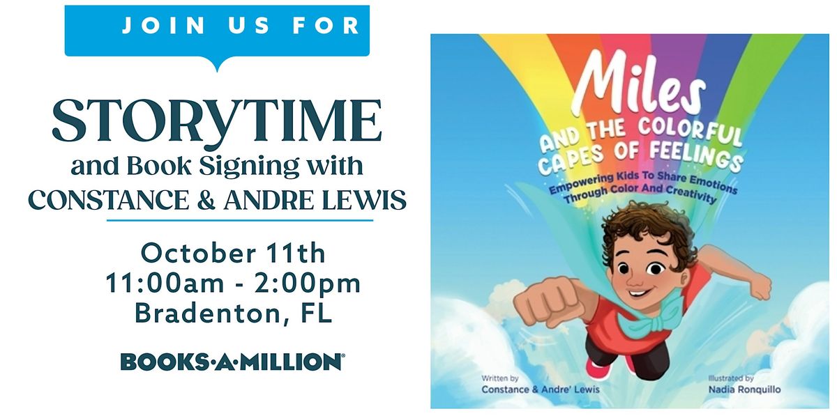 Storytime and Book Signing with Constance & Andre Lewis