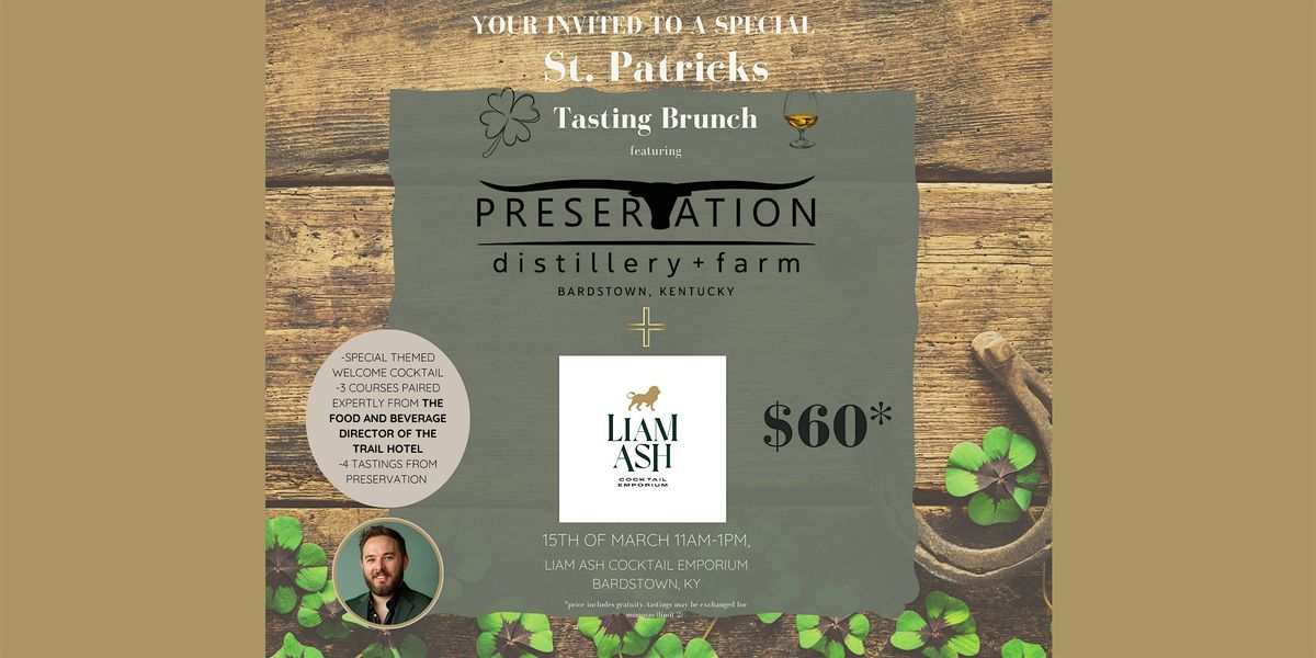 St. Patrick's Day Tasting Brunch