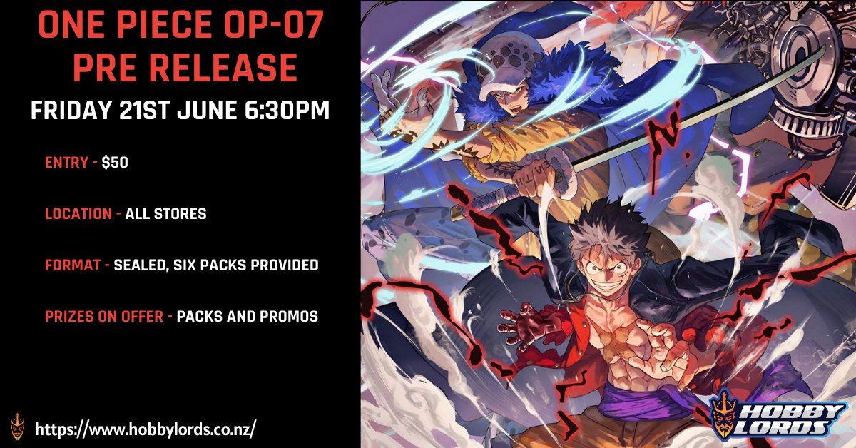 One Piece OP-07 Pre Release