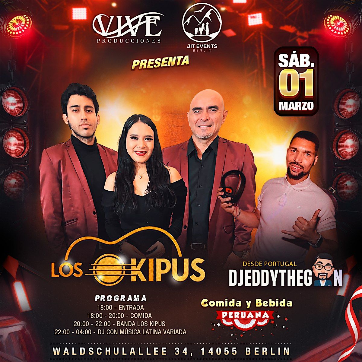 Los Kipus in Berlin \u2013 Peruanische Musik & Latin Party