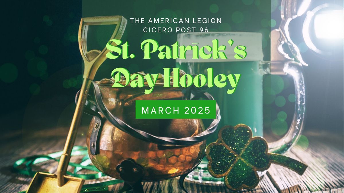 St. Paddy's Day Post Hooley