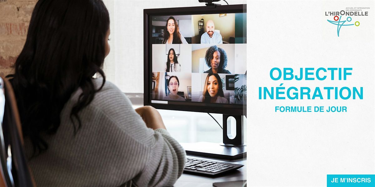 Objectif Int\u00e9gration en pr\u00e9sentiel du 10 au 14 novembre