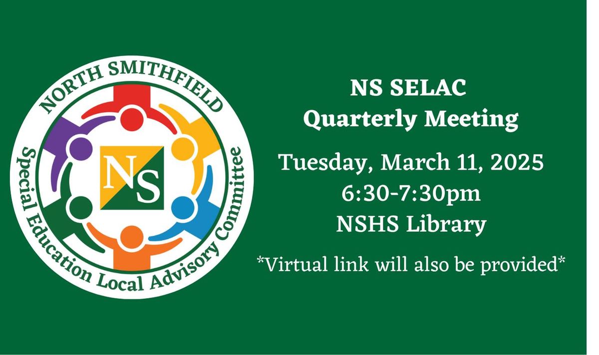 NS SELAC Quarterly Meeting - 3\/11\/25