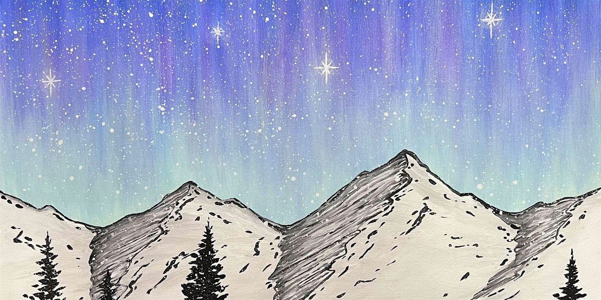 Mountain Starlight  - Paint and Sip by Classpop!\u2122