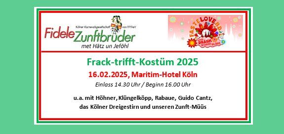 Frack-trifft-Kost\u00fcm Sitzung 2025