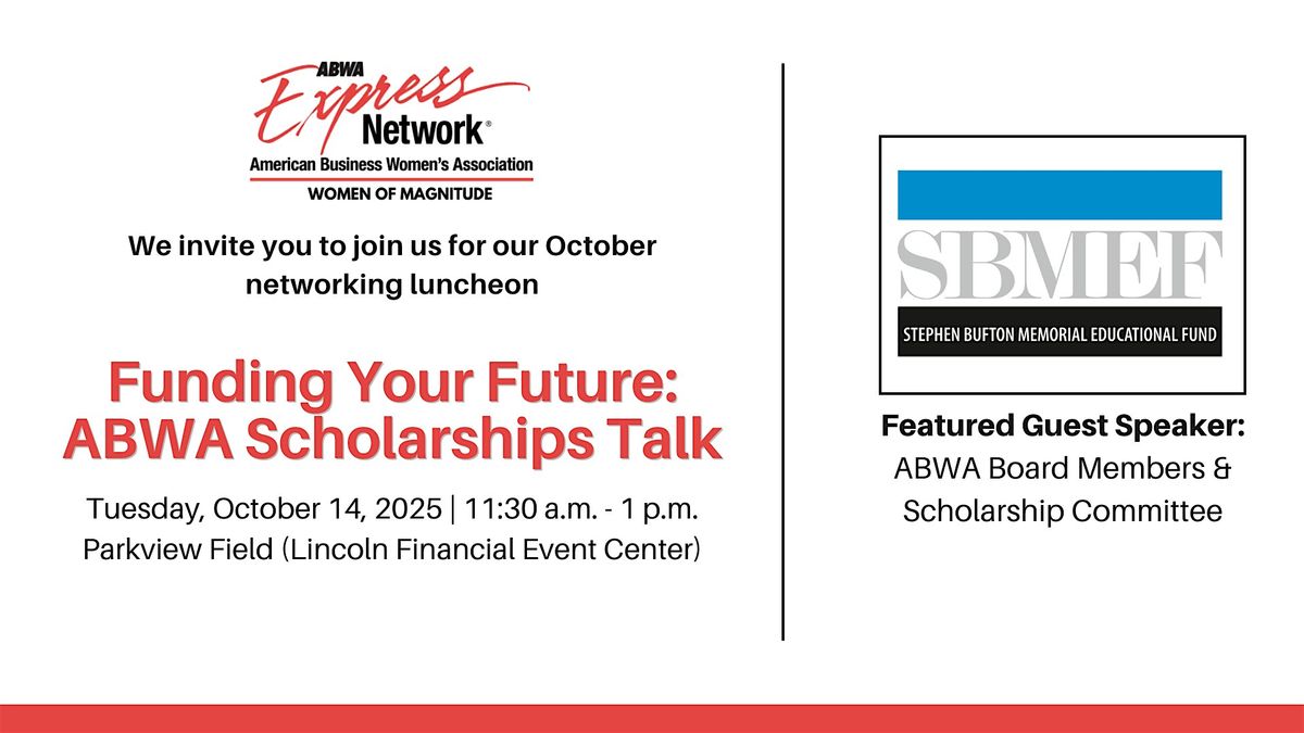 ABWA Women of Magnitude October Luncheon