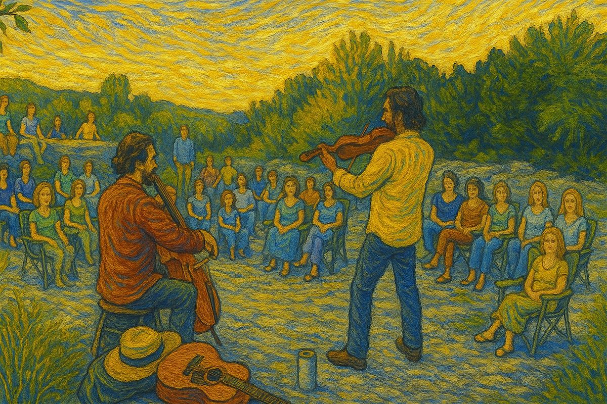 Labor Day Strings in the Woods w\/Award Winning Violinist