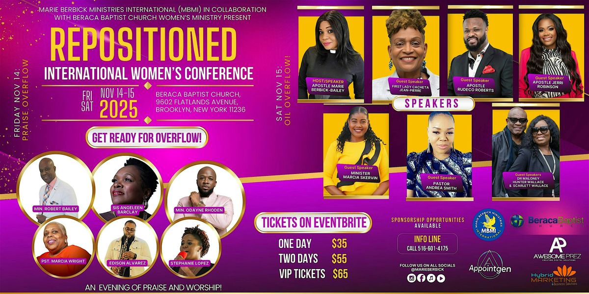 Repositioned International Women's Conference 2025