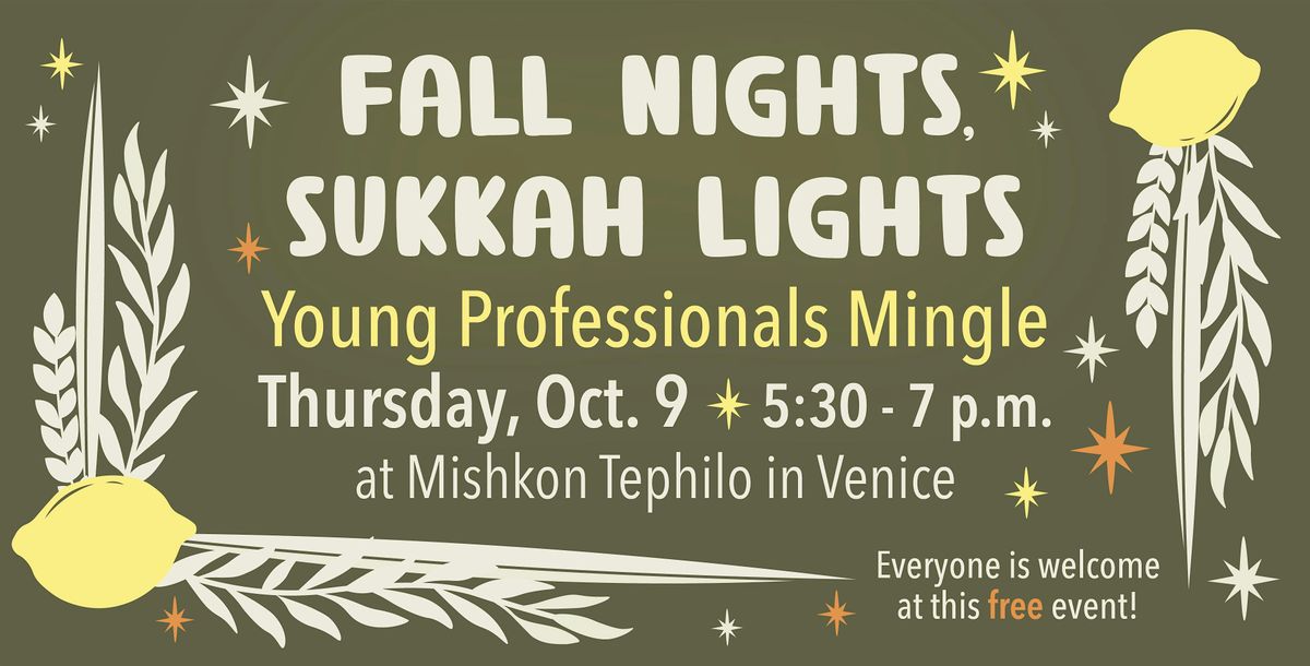 Fall Nights, Sukkah Lights - Young Professionals Mingle