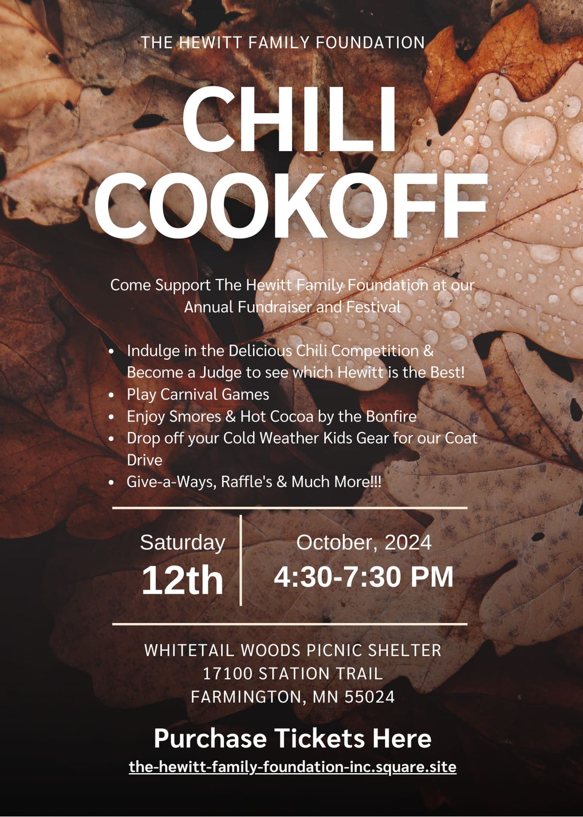 Hewitt Family Chili Cook-off