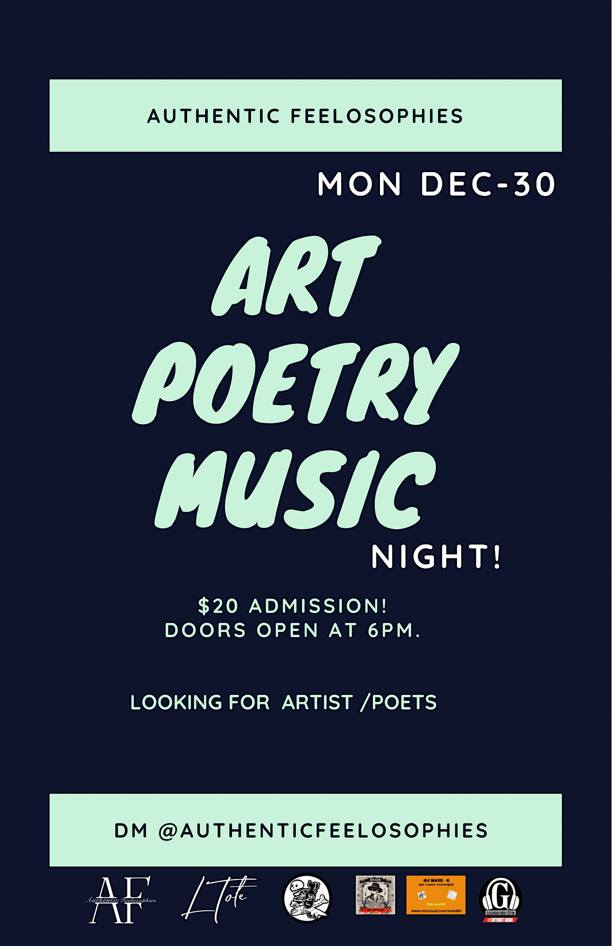 A.FArt Poetry & Music night