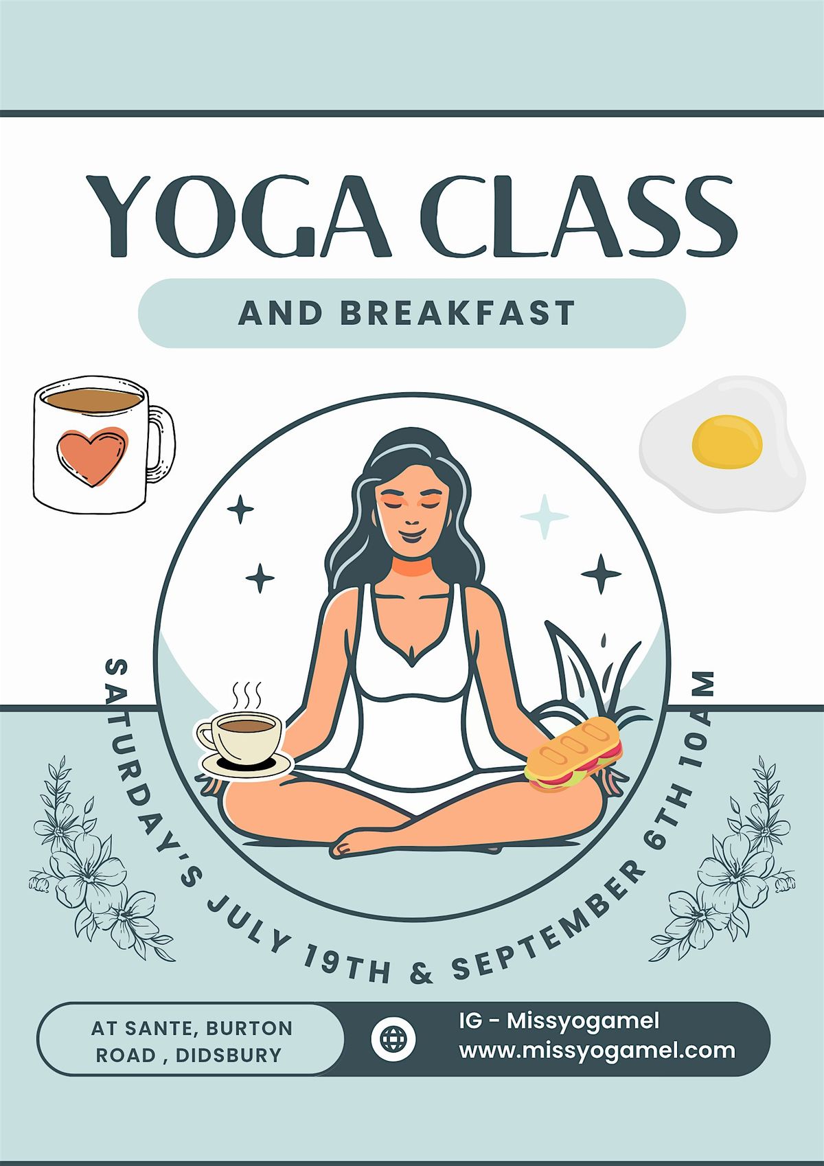 Yoga  & Breakfast on Burton Road
