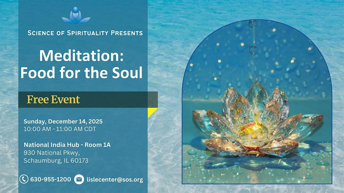 Meditation: Food for the Soul