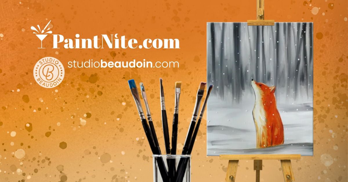 Paint Nite: Winter Fox