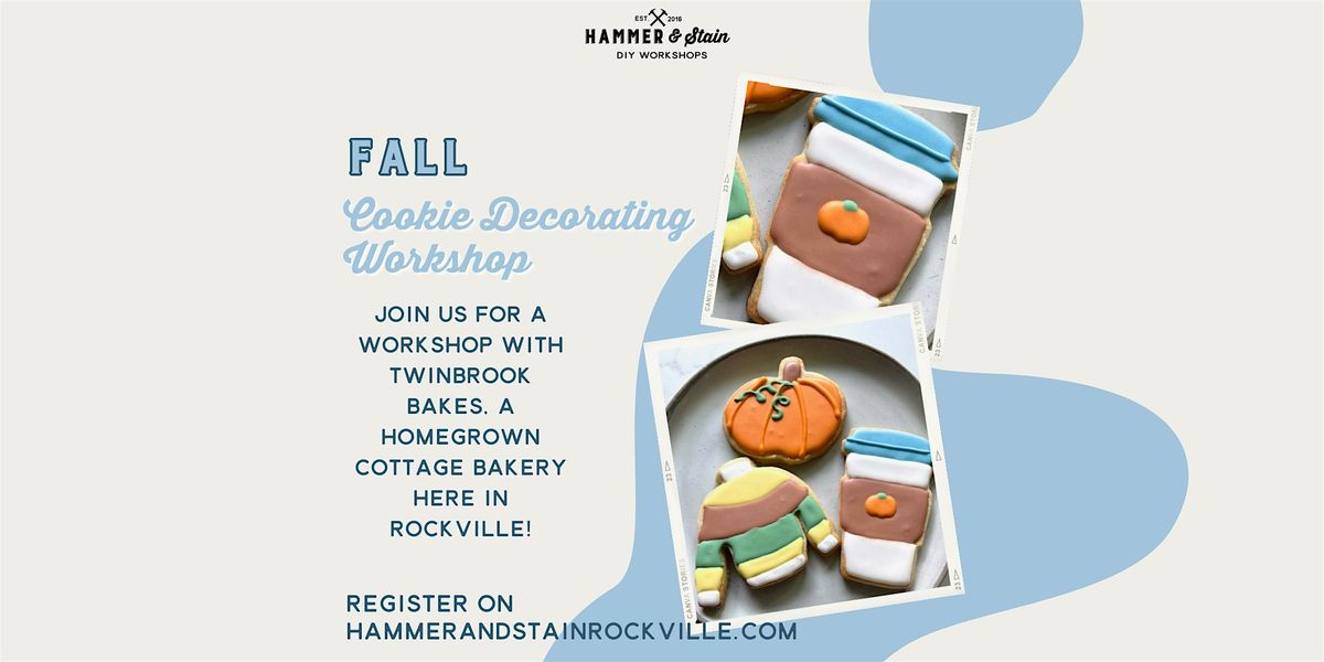 Fall Cookie Decorating Workshop