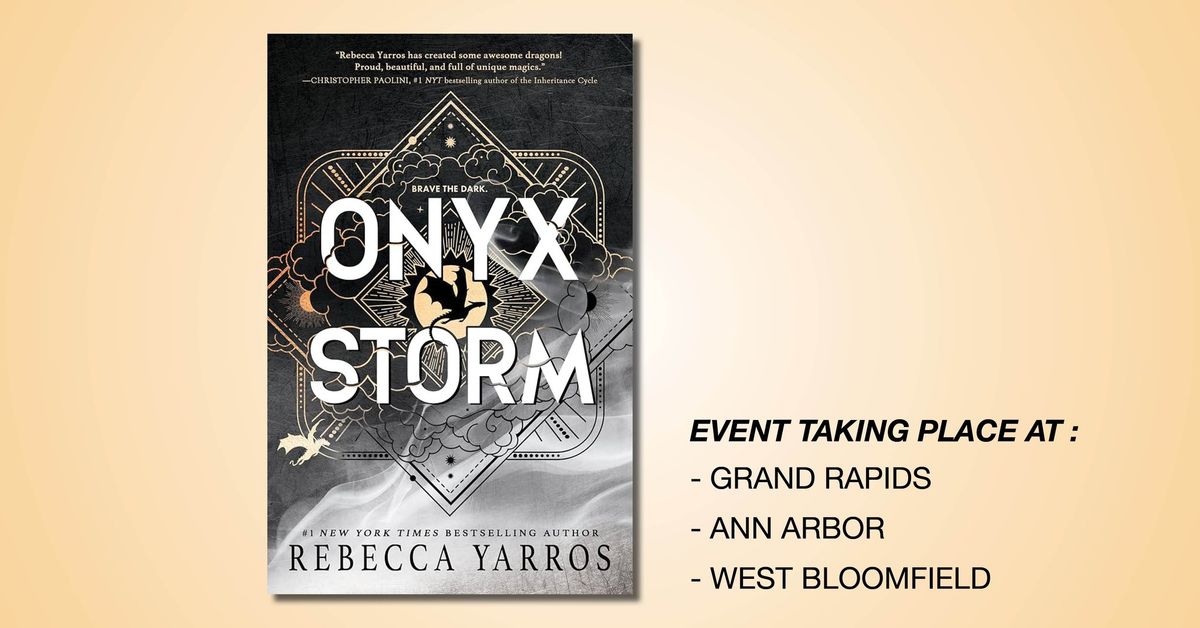 Onyx Storm Release Party- Grand Rapids