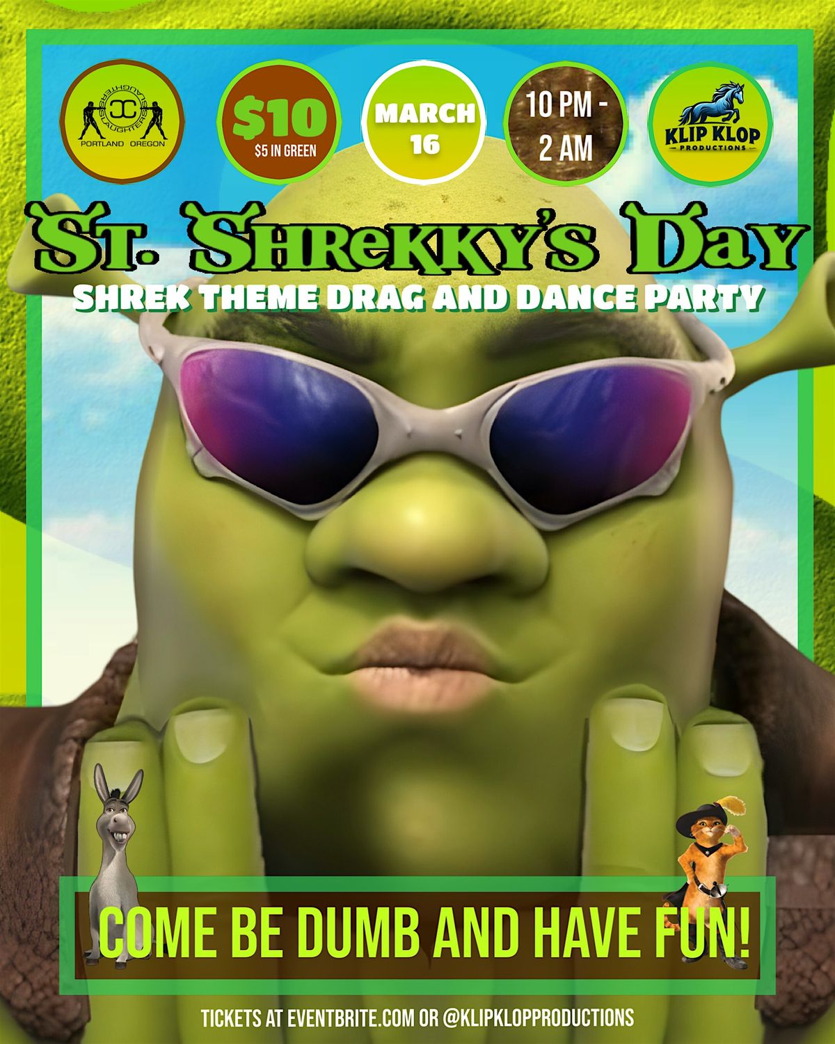 St. Shrekky's Day: A Shrek Drag and Dance Party