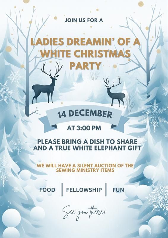 Ladies Dreaming of a White Christmas Party 